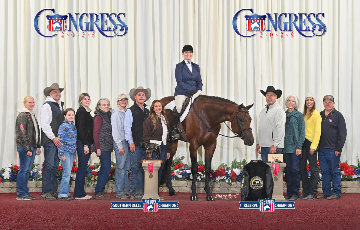 2025 Congress Reserve Champion 2-Year-Old Maiden Open Hunter Under Saddle Futurity